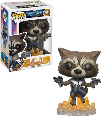 Obrázek produktu pro FUNKO Figure POP! Guard of Galaxy 2 - Rocket, Sběratelská postavička, Filmy a televizní seriály