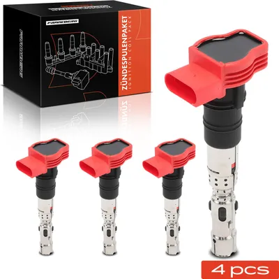 Image de Frankberg 4x Module allumage Bobine pour VW Phaeton Touareg Audi A4 Avant Cabriolet A5 A6 A8 Allroad 4.2L 3.7L 2002-2016