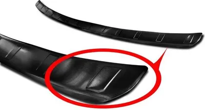 Zdjęcie produktu dla Nakładka na zderzak tylny do FORD KUGA 3 (Czarna)