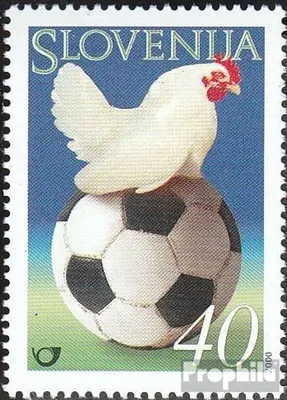 Produktbild von Briefmarken Slowenien 2000 Mi 307 (kompl.Ausg.) postfrisch Fußball-EM