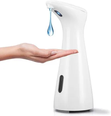 Produktbild von Automatische Infrarot Seifen-Dispenser mit Sensor - 200ml kontaktlose flüssige Seifen-Dispenser für Küche und Bad