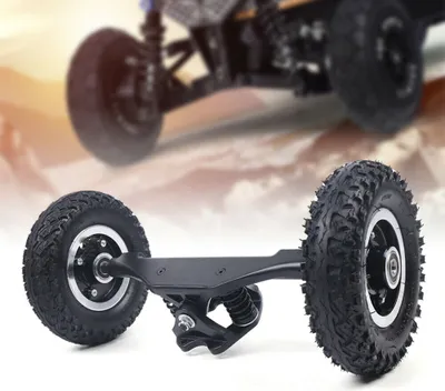 Produktbild von 8 palcová elektrická skateboardová kola Truck Wheels Combo 420 mm s kladkou Offroad