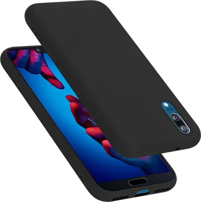 Image de Cadorabo Housse pour Huawei P20 Housse en noir Housse pour portable Case Cover TPU Etui