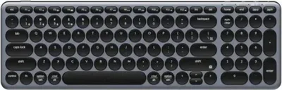 Immagine prodotto di Tastiera senza fili Keychron B4 Pro - 2,4 GHz/connessione Bluetooth, QWERTY US-Layout 96%, grigio spazio