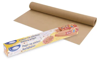 Produktbild von 10x Backpapier gerollt in Faltschachtel 38 cm x 8 m