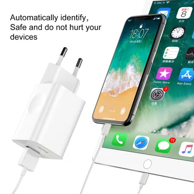 Produktbild von Baseus Quick Charger, Drinnen, Draußen, USB, 8 V, Weiß