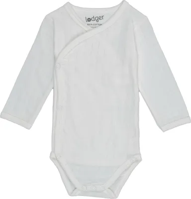 Produktbild von Lodger Solid Wickelbody Langarm - Gr. 50 - Cloud Dancer | Extra