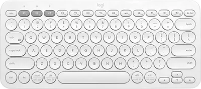 Zdjęcie produktu dla Logitech K380 Multi-Device, Mini, Bezprzewodowy, Bluetooth, QWERTZ, Biały
