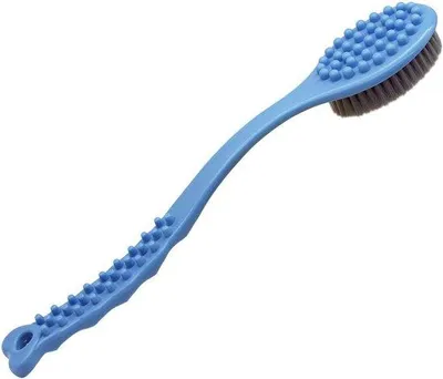Produktbild von Famanu Duschbürste zur Exfoliation und Massage der Haut - Blau