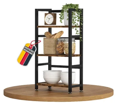 Produktbild von Mein-Regal Küchenregal Vintage Metallregal 3 Ebenen Größe M