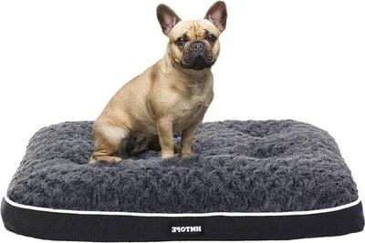Obrázok produktu pre Ortopedické psie lôžko, 2-stupňové, prateľné, 74 cm, tmavošedé