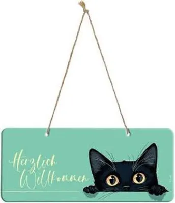 Obrázok produktu pre Dekoratívny nápis "Cat greeting"