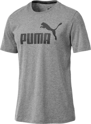 Produktbild von PUMA Essential Logo T-Shirt medium gray heather S