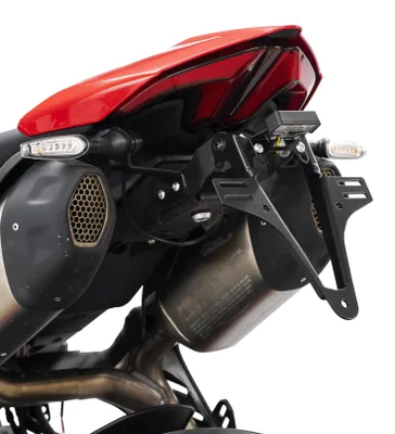 Immagine prodotto di Portatarga ZIEGER Basic compatibile con Ducati Hypermotard V2