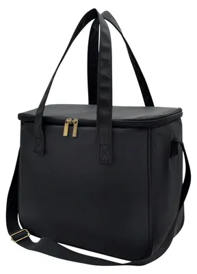 Immagine prodotto di Borsa termica per il pranzo con motivo floreale, capacità 11,25 litri, colore nero