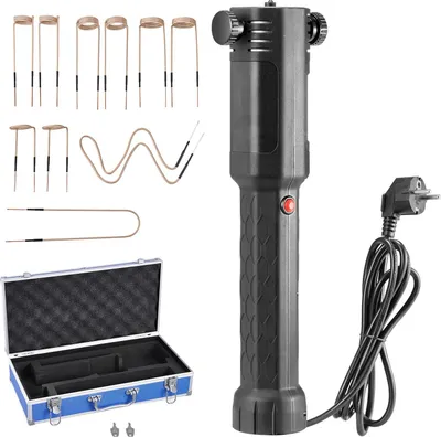 Immagine prodotto di Scaldabulloni a induzione - Set - 1100 W - Con 10 bobine - Per bulloni e dadi arrugginiti - Autofficina - Riscaldamento rapido senza contatto