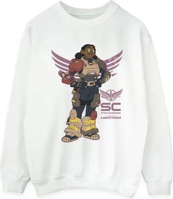 Produktbild von Disney - "Lightyear Star Command" Sweatshirt für Damen BI25194 (S) (Weiß)