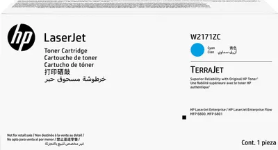 Produktbild von HP W2171ZC Cyan Original Contractual LaserJet Tonerkartusche, 24000 Seiten, Cyan, 1 Stück(e)