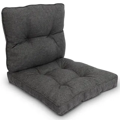 Produktbild von Beautissu Outdoor Loungekissen Beauflair, 70x40cm, 70x70cm, Graphitgrau