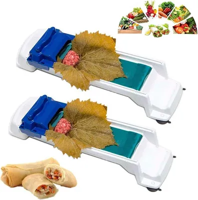 Produktbild von Gemüse- und Fleischroller 2 Stück, ABS-Material, Für Weinblätter Kohlblätter Sushi Rollen