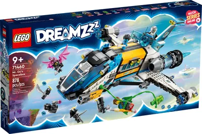 Produktbild von LEGO 71460 DREAMZzz Mr. Oz Weltraumbus, zweifach baubares Raketen-Bus-Spielzeug, mit Mateo, Z-Blob und Logan, kreatives Spielzeug für fantasievolles Spielen, basierend auf der TV-Show für Kinder