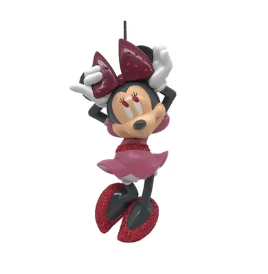 Image de Disney Minnie en plastique h10 cm Boule de Noël décorative VI