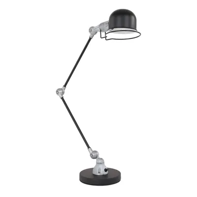 Zdjęcie produktu dla Mexlite - lampa stołowa - Davin - czarny - aluminium metal - lampa biurkowa - E14 - 7655ZW