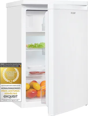 Produktbild von Exquisit Kühlschrank KS16-4-E-040E weiss | 109 l Nutzinhalt | Weiß