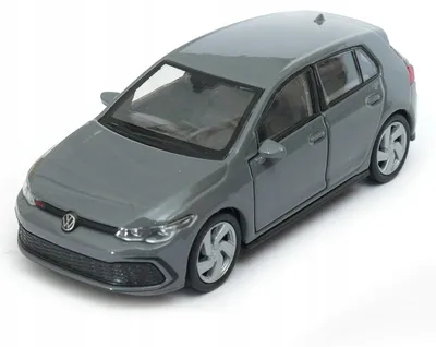Produktbild von Welly Volkswagen Golf 8 GTI Modellauto grau 1:32