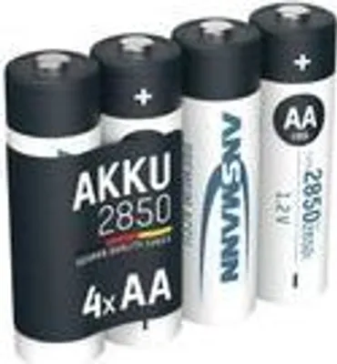 Produktbild von ANSMANN Akku Mignon AA 2650 mAh 1,2V Ni-MH,4 Stück