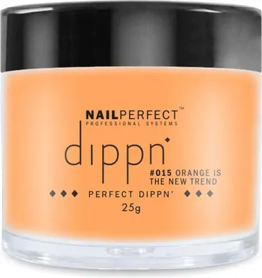 Zdjęcie produktu dla NailPerfect Puder Acrylic Perfect Dippn' Dippn' Powder #015 Orange Is The New Trend
