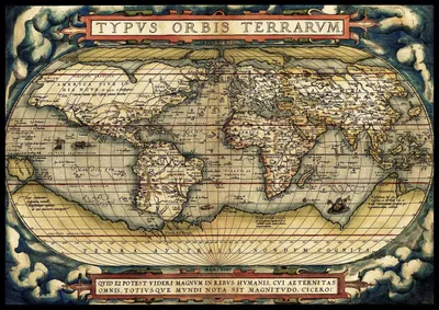 Immagine prodotto di Puzzle d'arte Primo atlante moderno del 1570, 3000 pezzi