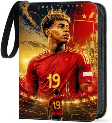 Immagine prodotto di Album per collezionare figurine di calcio con 4 tasche, per un totale di 400 figurine. Design con 4 tasche