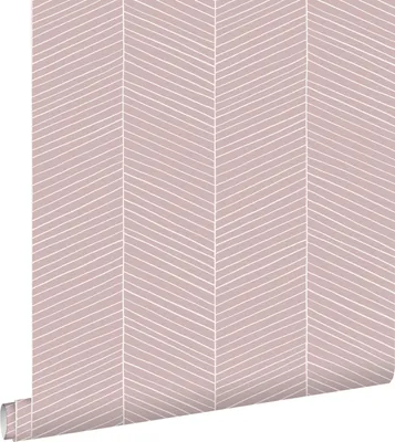 Immagine prodotto di ESTAhome carta da parati spina di pesce rosa veccho 53 cm x 10.05 m