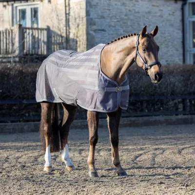 Produktbild von LeMieux Abschwitzdecke in Größe 185 - Arika Air-Tek Rug - Grey