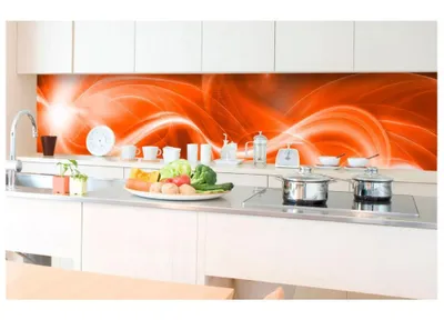 Obrázek produktu pro Dimex fototapeta do kuchyně KI-350-037 Oranžová abstrakce 60 x 350 cm
