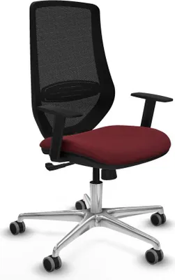 Produktbild von Bürostuhl Piqueras y Crespo D086G0W Granatrot
