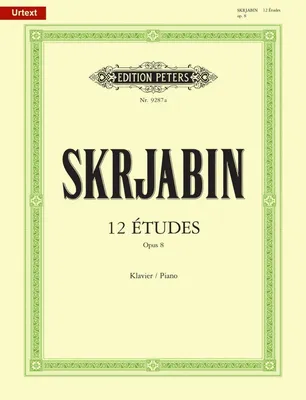 Produktbild von 12 Etudes Op. 8 for Piano