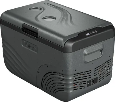 Obrázok produktu pre Yolco NX30 CARBON Elektrický kompresorový chladič, ovládanie aplikáciou cez Bluetooth, 12/24 V a 230 V, s USB pripojením pre osobné a nákladné vozidlo, loď, 28 litrov