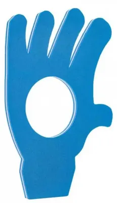 Obrázek produktu pro Plavací podložka Softee Hand, modrá, 3 cm