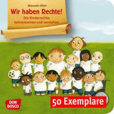 Produktbild von Wir haben Rechte. Mini-Bilderbuch. Paket mit 50 Exemplaren zum Vorteilspreis