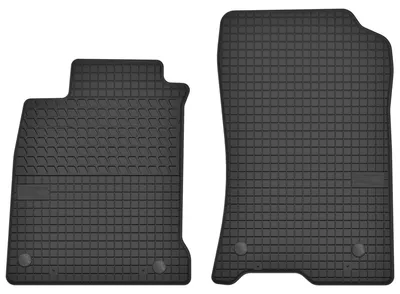 Image de Tapis avant en caoutchouc pour Renault Laguna III 2007-2015 (liftback/break) – 2 pièces, noirs, sur mesure