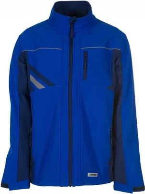 Produktbild von Größe 5XL Unisex Planam Highline Winter Softshelljacke kornblau marine zink Modell 2380