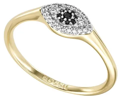 Produktbild von Damenring von Fossil aus Sterlingsilber, vergoldet