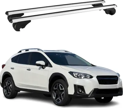 Immagine prodotto di Portapacchi per Subaru XV 2017-2025 Portapacchi base alluminio argento 2x