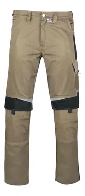 Produktbild von BESTWORK Bundhose khaki/schwarz, Gr. 098 - PKA Klöcker