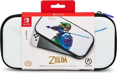 Produktbild von PowerA 1526550-01, Beuteltasche, Nintendo, Mehrfarbig, Nintendo Switch, Nintendo Switch Lite, Nintendo Switch OLED, Staubresistent, Kratzresistent, Reißverschluss
