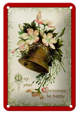 Produktbild von Blechschild Weihnachten Santa Claus Winterzeit 12x18cm Dekoration