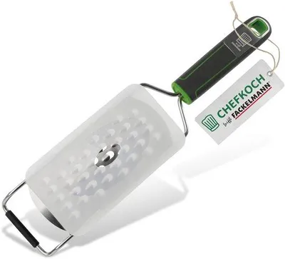 Obrázok produktu pre Fackelmann Šéfkuchársky strúhadlo hrubé Premium, s ergonomickou rukoväťou, 23126