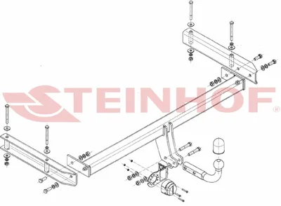 Produktbild von Z545933 Anhängerkupplung passend für AUDI A6 Allroad 05/2006-2011 starr